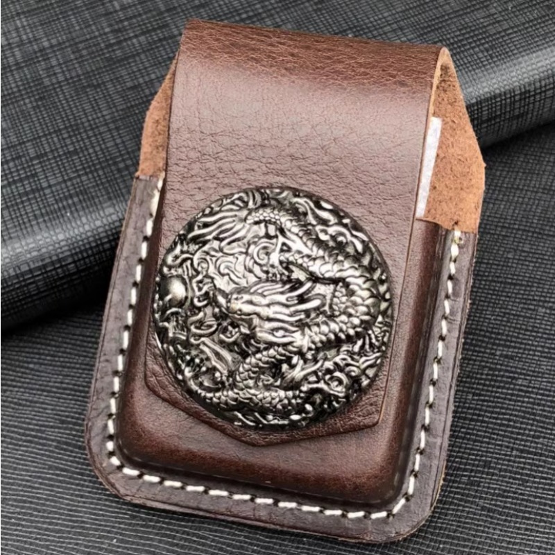 Zippo Case Cover Magnetic Buckle Soft Shell Full Wrap Skin Zorro Lighter Leather Protective Housing 21 Styles ราคา 357 บาท*ส่งฟรี