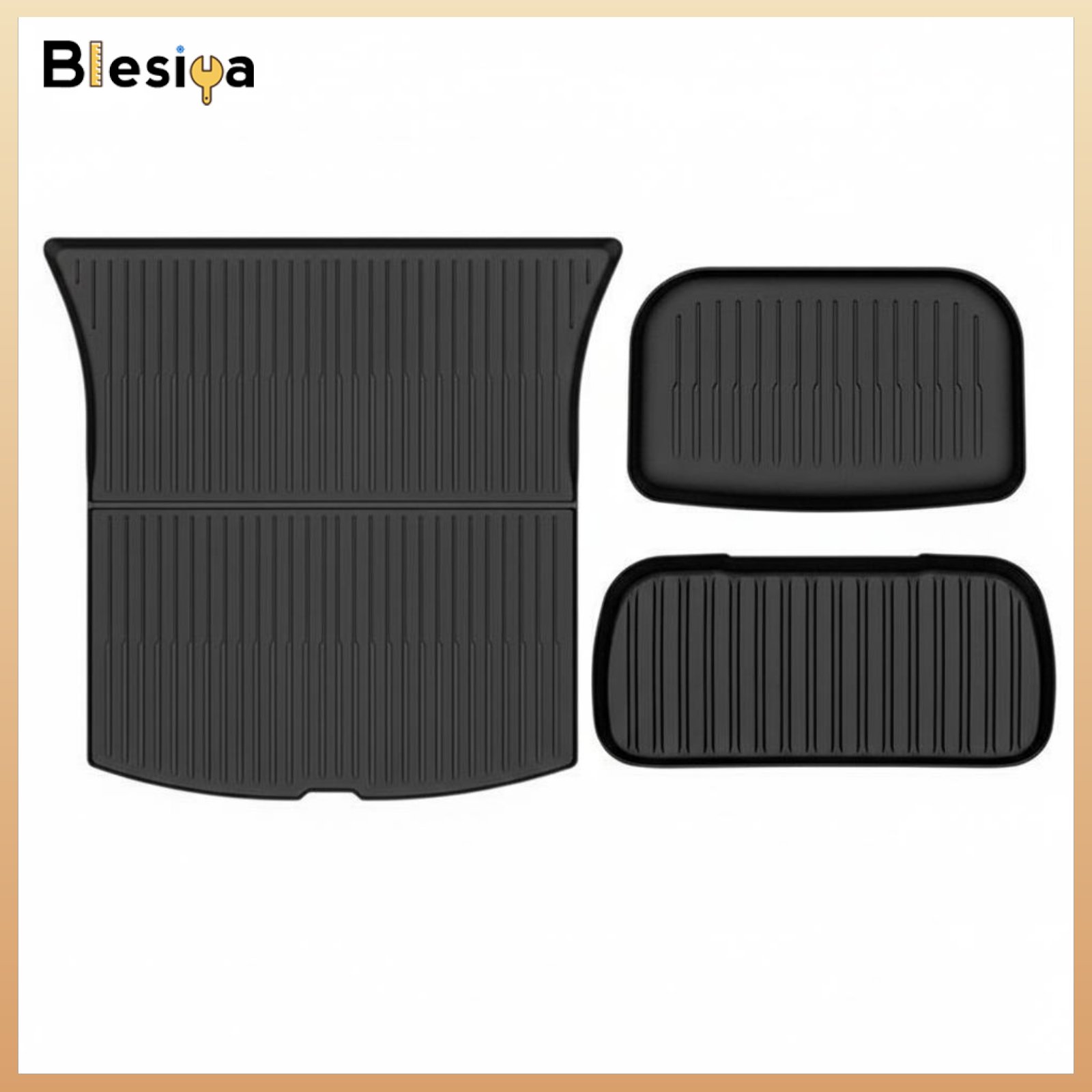 Blesiya Waterproof TPE Trunk Liner Easy to Clean SUV Cargo Liner Wear-Resistant All-Weather Cargo Mat Odorless ราคา 7,087 บาท*ส่งฟรี