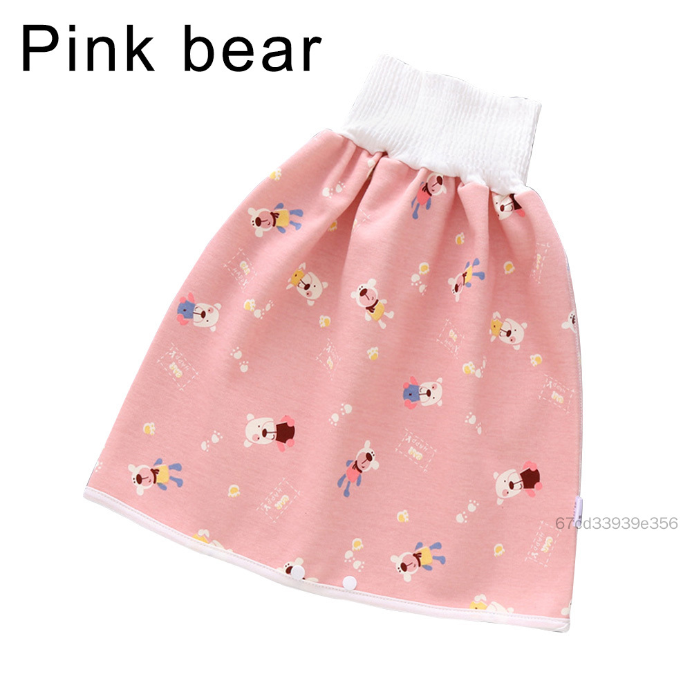 Comfy Childrens Diaper Skirt TPU Waterproof Fabric and Cotton Sleeping Potty Training 0~8T TF-Lil-VN - 3