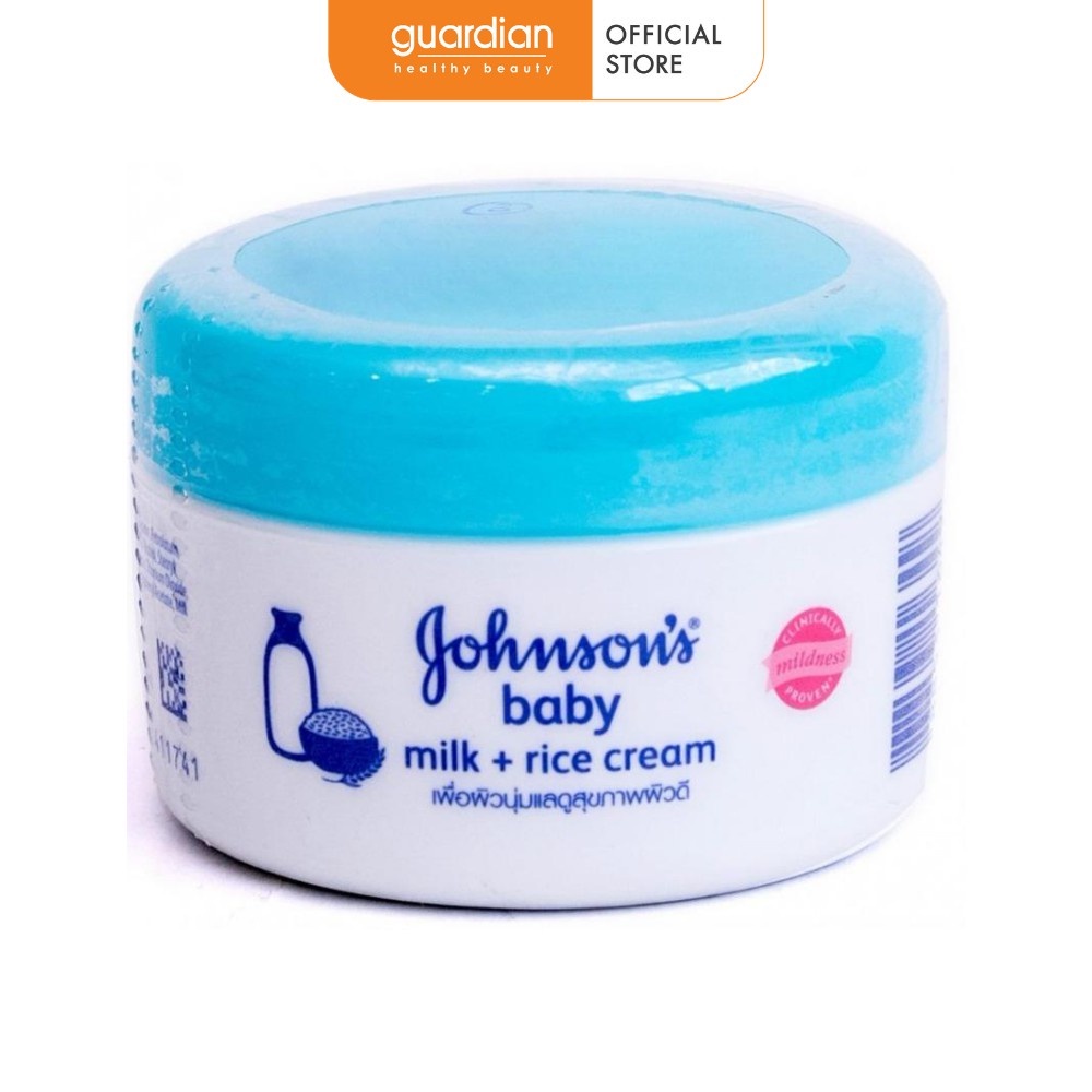 [Take-out] Kem dưỡng da chứa sữa & gạo Johnson Baby (50g)