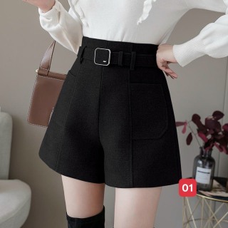 Quần short đùi nữ lưng cao, chất vải tuyết mưa mềm, lên form cực chuẩn, phong cách trẻ trung Hàn Quốc, chuẩn shop MUN S_SHOP MS01 thumbnail