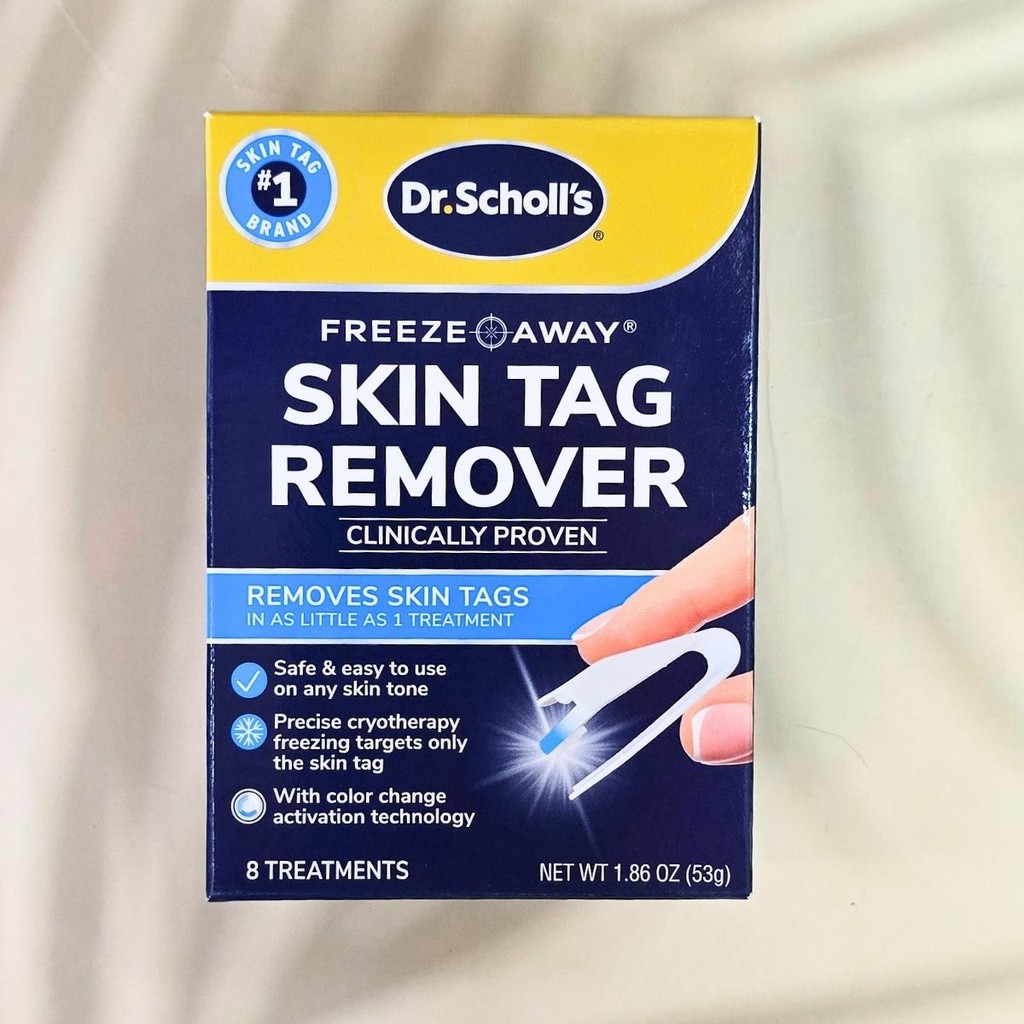 Dr. Scholl's ® ] Freeze Away Skin Tag Remover Clinically Proven 8 Treatments Imported Product # S47 ราคา 2,941 บาท*ส่งฟรี
