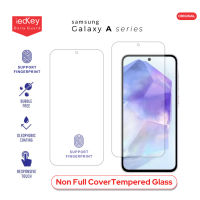 Redkey Tempered Glass Samsung Galaxy A55 A35 A25 A15 A54 A34 A24 A14 A53 A33 A23 A13 A52 A32 A22 A12 A51 A05S A06 A16 A26 A36 A56 4G 5G - Premium Anti Gores Pelindung Layar Non Full Cover dengan Lubang Kamera