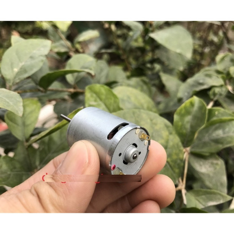 Motor nhỏ vận tốc cao RK370SD 12VDC 25000 vòng/phút / nguyên nhân vận tốc cao RK 370 SD 12V 25000rpm