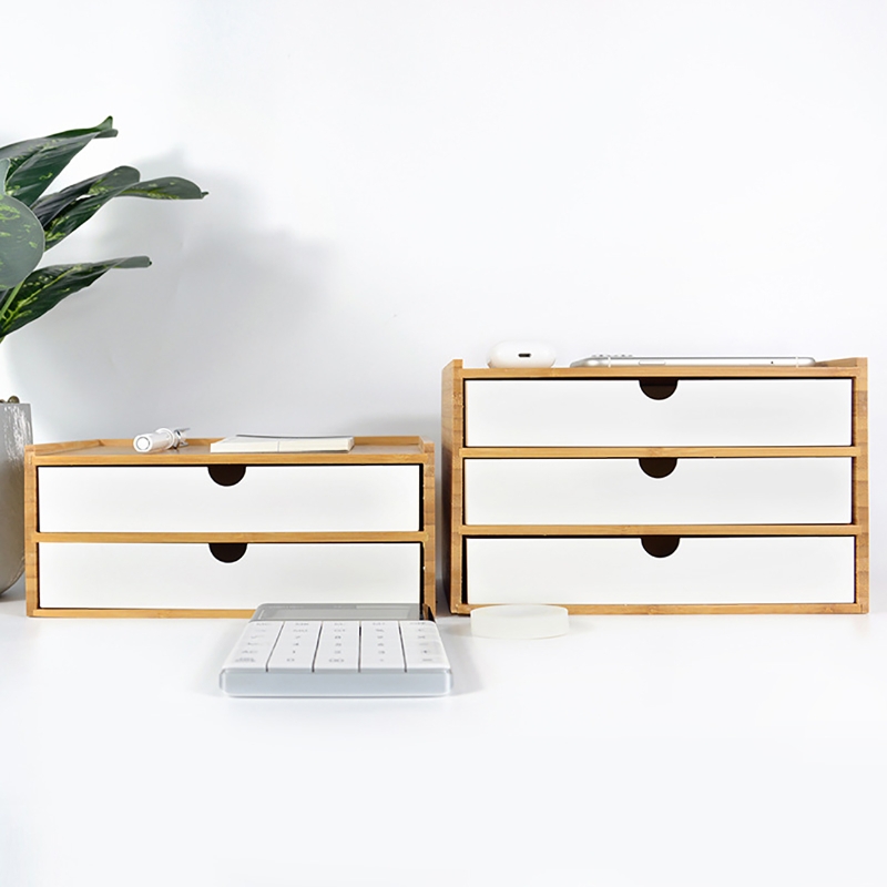 Cung cấp lưu trữ nhiều lớp nan tre hộp lưu trữ hộp bàn chải đánh răng phòng tắm phòng khách khách sạn hộp lưu trữ ngăn kéo lưu trữ