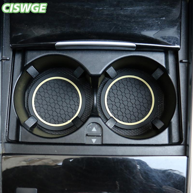 [CISWGE Auto] 2 pcs xe cup chủ Pad chèn chống trượt đế lót ly chịu nhiệt Silicone Set cho xe nội thất Giá 23,406 Đồng*Miễn phí vận chuyển