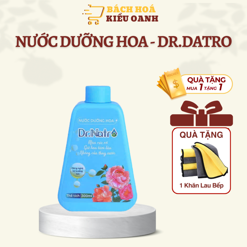 Nước Dưỡng Hoa Tươi Lâu Dr Natro Hoa Nỡ Lâu Sau 15 Ngày Dr.Natro Official Việt Nam