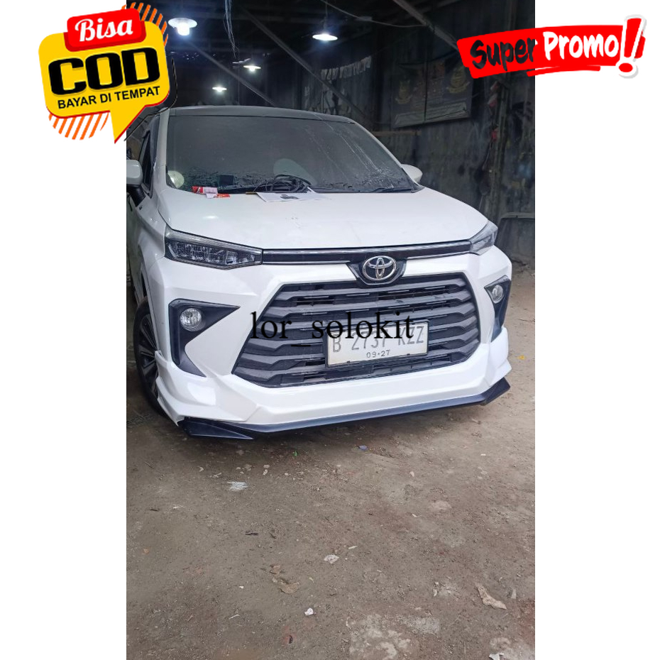 Body Kit Toyota New Avanza Facelift 2022-2025 Kuat-Tebal-Lentur Harga 1,518,000 rupiah*Gratis Ongkir