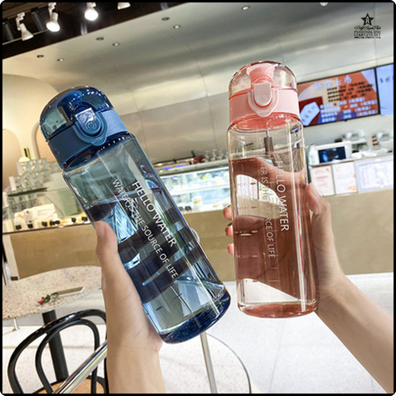 [nudd70] 780ml Flasche zum Trinken Kunststoff auslaufs ichere Sport flaschen Protein Shaker Wasser flasche Trink geschirr bpa frei