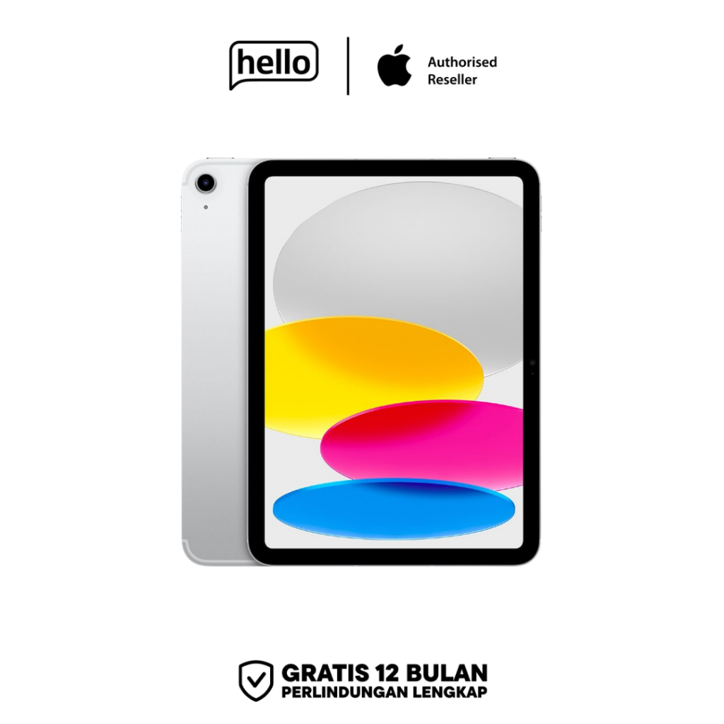 Apple iPad 10.9 Inch Gen 10 - Wi-Fi Harga 5,299,000 rupiah*Gratis Ongkir