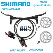 Shimano MT200 Hydraulic Disc Brake Set with 160MM Rotors
