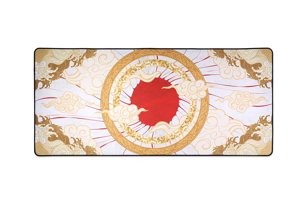 Phangkey amaterasu Bàn Phím Cơ Mousepad deskmat 900 400 4mm viền khâu/ruer Chất lượng cao mềm cảm ứn