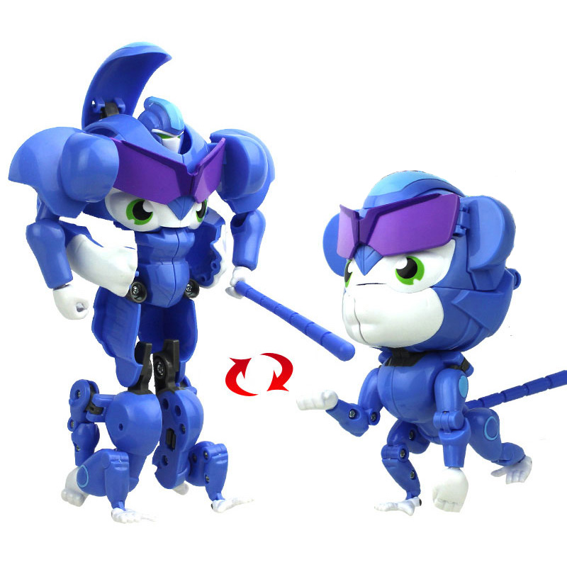New GGBOND Deformation Robot Tigers Action Figures GG BOND Transformation Deer Crane Toys For Childr