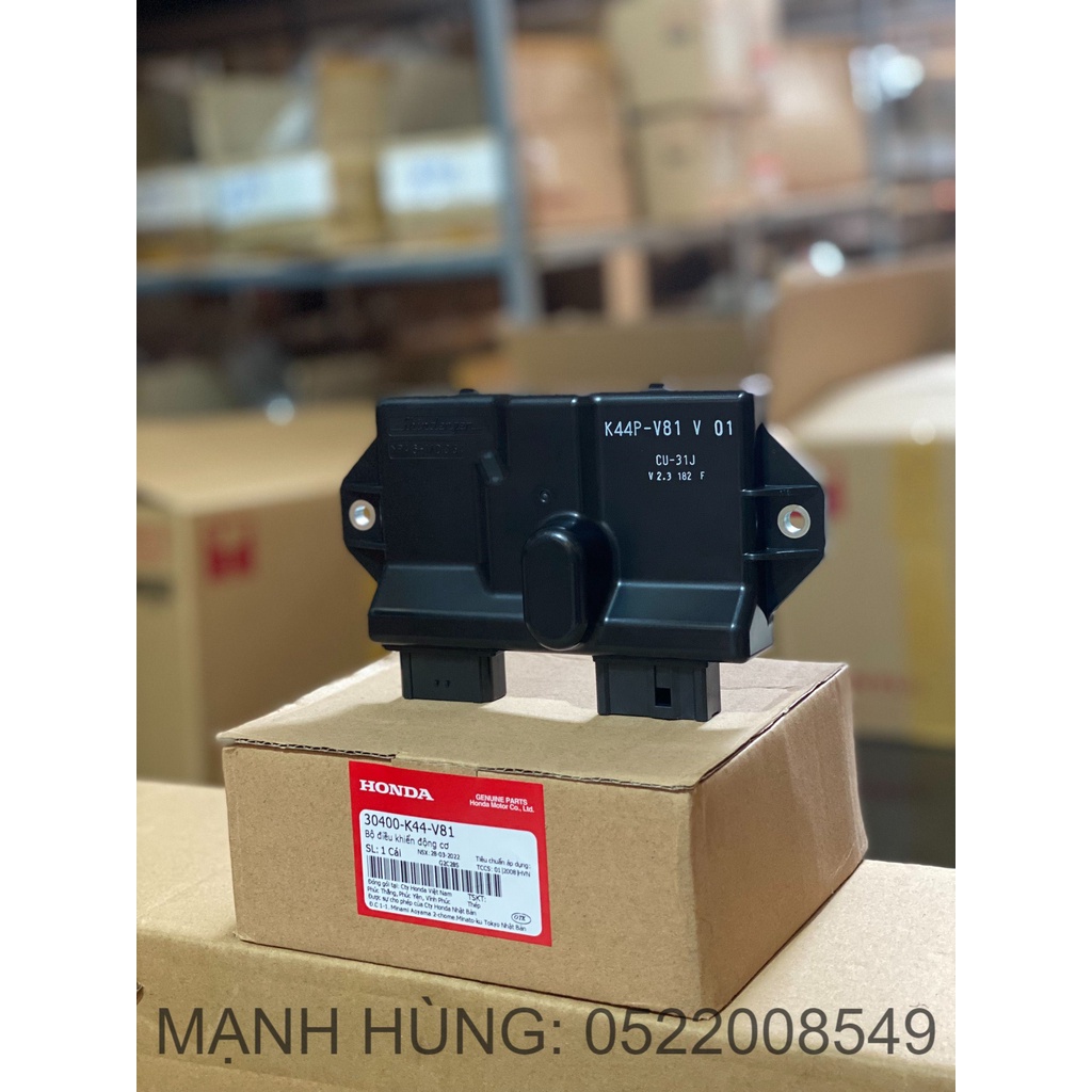Bộ điều khiển động cơ xe Vision (2014-2020) chính hãng Honda (30400-K44-V81) Giá 3,891,000 Đồng*Miễn phí vận chuyển