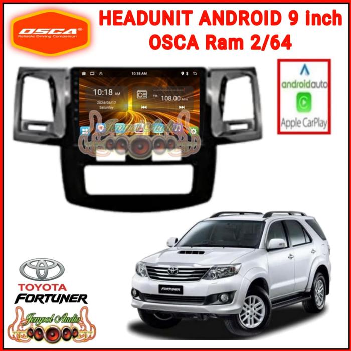 PROMO HEAD UNIT OSCA 9 INCH TOYOTA FORTUNER VNT 2005-2015 - TOKO PERKAKAS001 Harga 1,630,000 rupiah*Gratis Ongkir