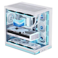 Case Leopard AX-2 ATX Không Kèm Fan Trắng Đen | Chính Hãng | Bảo Hành 12 Tháng