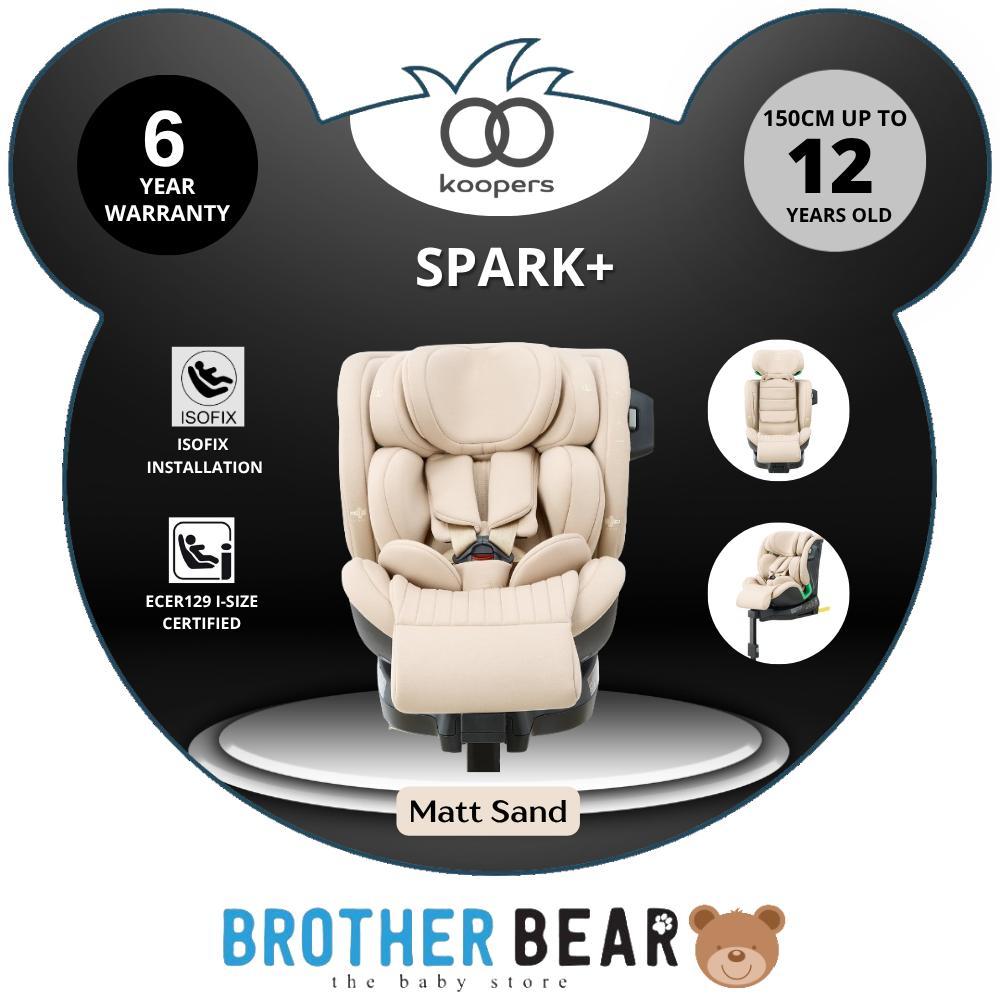 Koopers Spark+ 360 Baby Car Seat - Newborn Up to 12years | BROTHER BEAR