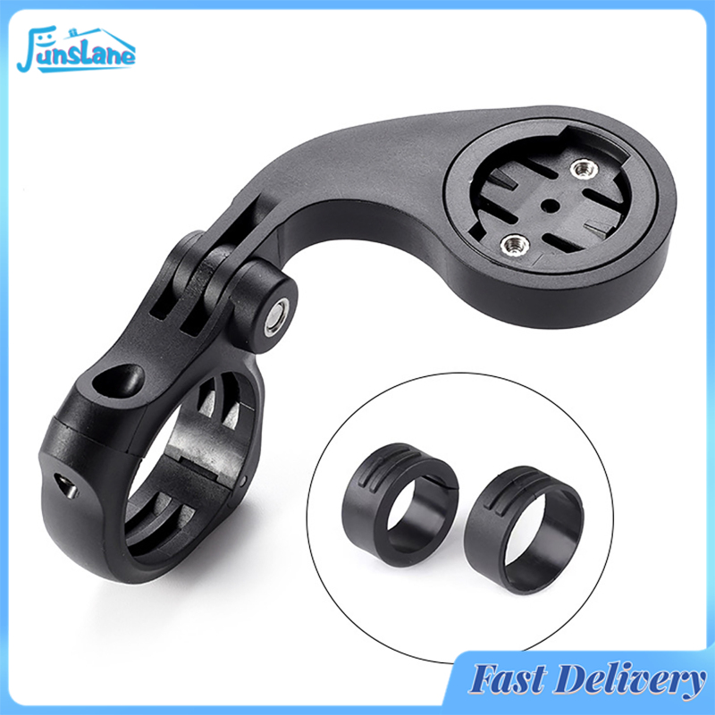 FunsLane Bike Computer Mount Adjustable Angle Bicycle Extension Out Front Holder For 31.8mm 25.4mm Handlebar Compatible For Garmin XOSS Magene IGPSPORT ราคา 143 บาท*ส่งฟรี