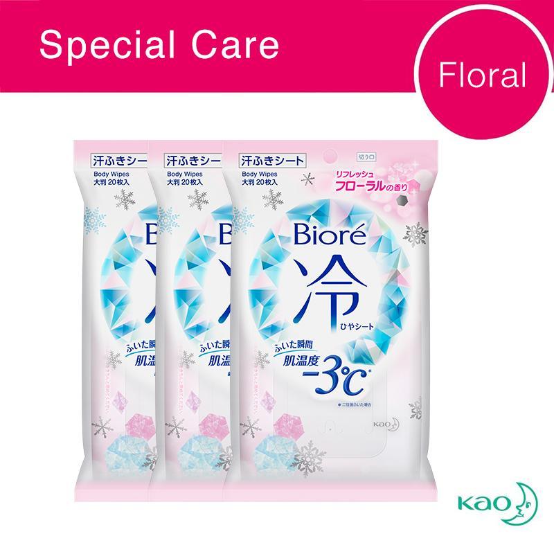 Buy Biore Cool Body Sheets 20s (Floral) Singapore