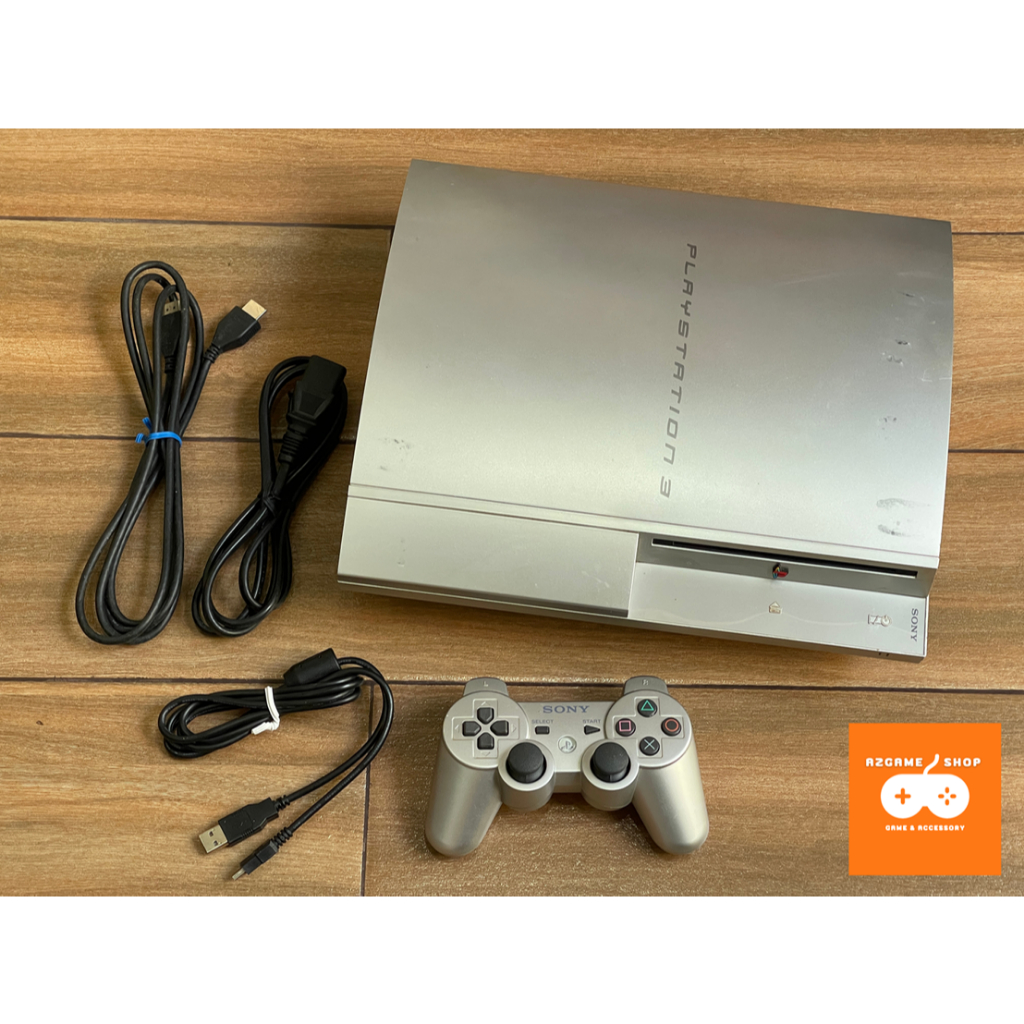 Máy Chơi Game PS3 Fat Silver CECHH00 40GB Giá  4,290,000 Đồng*Miễn phí vận chuyển