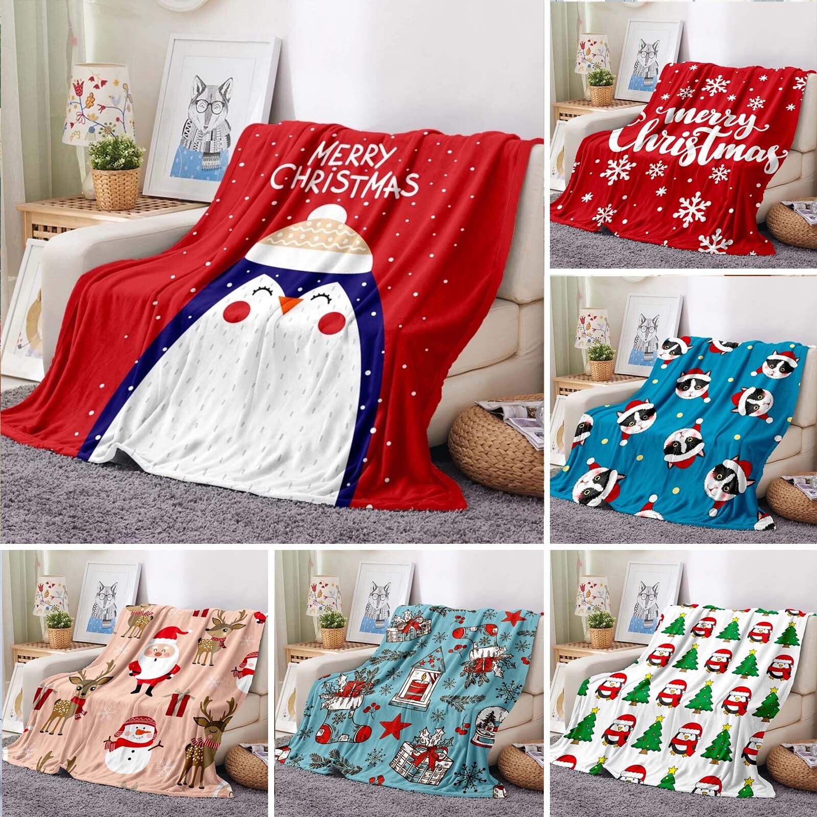 Christmas Blanket - Best Price in Singapore - Sep 2023 | Lazada.sg