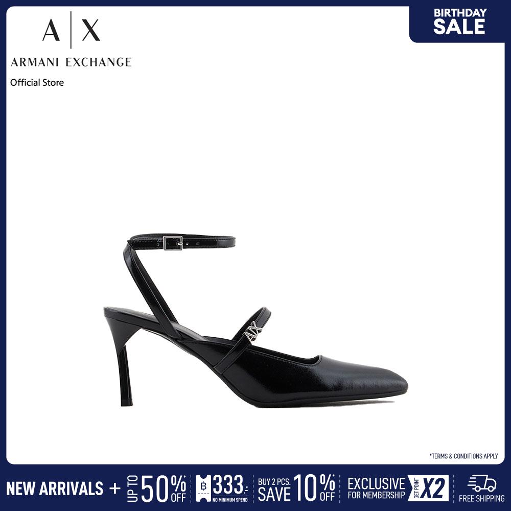 Armani Exchange Shoes Women XDE018-XV884-00002 Black ราคา 10,990 บาท*ส่งฟรี