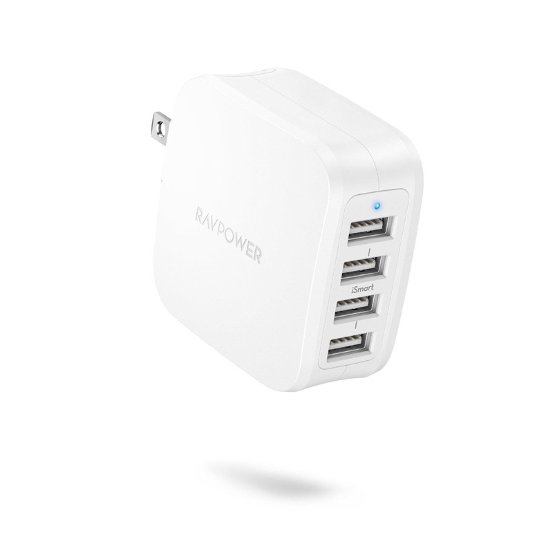 Sạc ravpower 4 cổng usb 40w rp pc026 pro