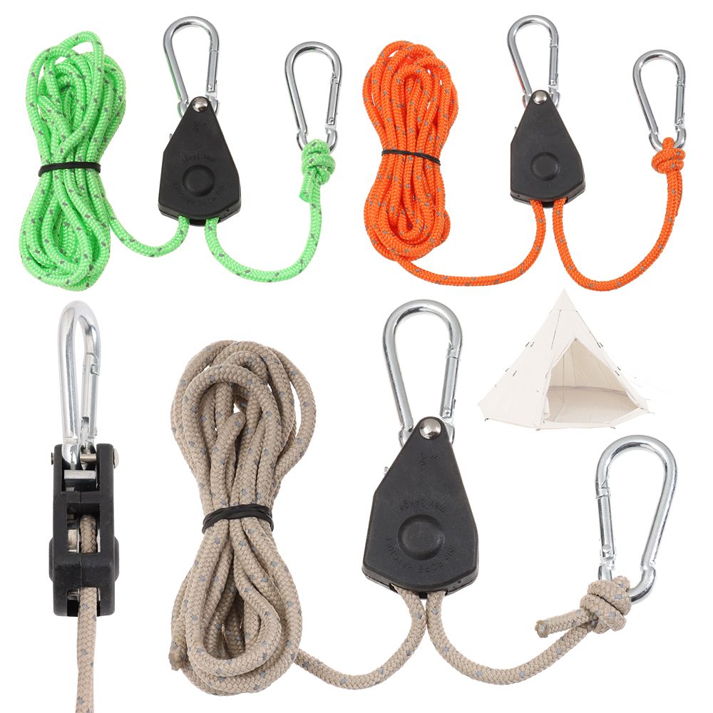 ADEQUATE JADE16DE8 Tent Accessories Awning Wind Rope Camping Tool Ratchet