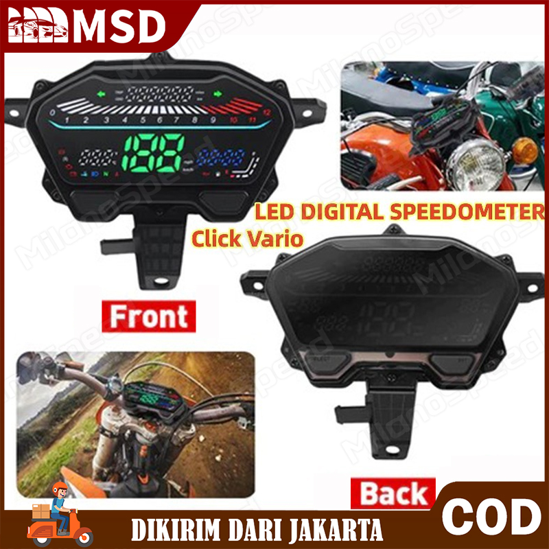 Speedometer Digital Vario 125/150 new 2018-2024 Vario 160 ABS cbs Honda Spedometer Digital Vario 125/150 New Harga 248,500 rupiah*Gratis Ongkir