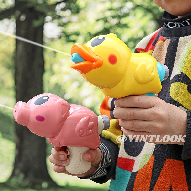 VINTLOOK HS Water gun, little yellow duck, bath toy for boys and girls, large capacity mini water gun, baby water gun ราคา 49 บาท*ส่งฟรี