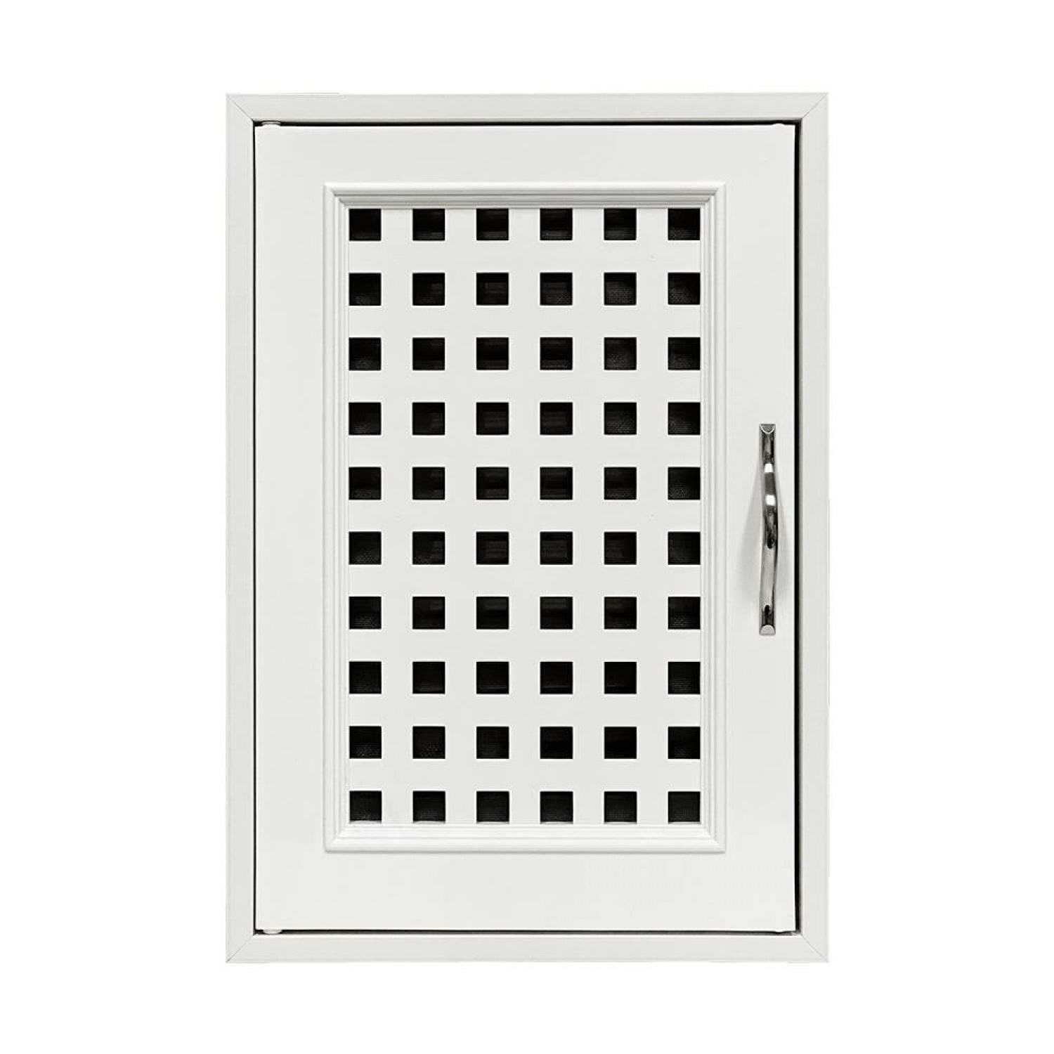 Global House CLOSE บานซิงค์เดี่ยว รุ่น SCOTT ขนาด 44x10x64 ซม. สีขาวลายฉลุ รับประกันของเเท้ ราคา 950 บาท*ส่งฟรี