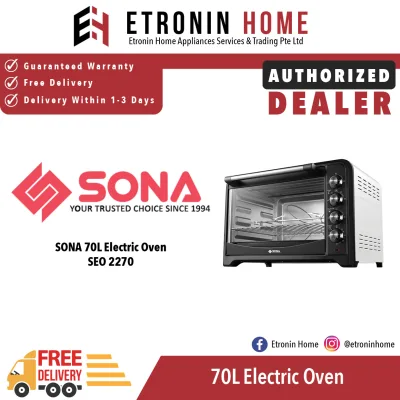 SONA 70L Electric Oven SEO 2270