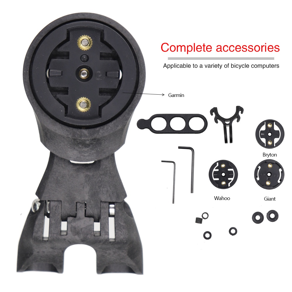 Giá Lắp vào tay nắm xe đạp mở rộng mã TabA khung nhựa máy tính GPS máy ảnh thể thao Gopro chủ cho Garmin bryton Cateye