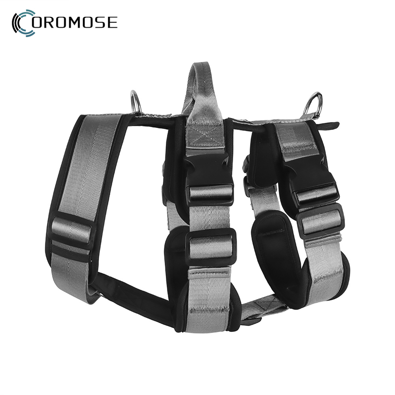 Dây dắt chó Áo ghi lê cho chó với dây xích Clip dễ dàng Tay lái điều khiển dây dắt thú cưng cho chó lớn và trung bình đào tạo nguồn cung cấp thú cưng đi bộ