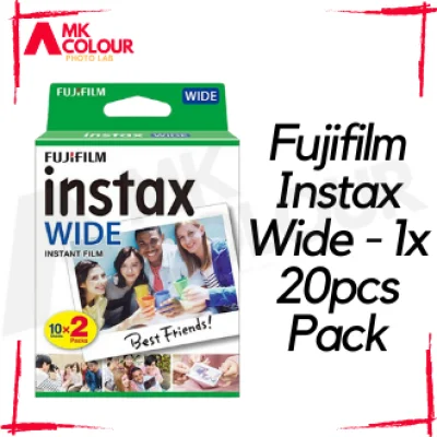 Fujifilm Instax Wide Film Twin Pack (10 sheets x 2)