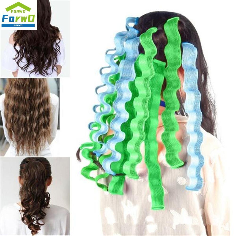 FORWDG Thanh uốn tóc Máy uốn tóc không  Dụng cụ tạo kiểu tóc 30cm Con lăn tóc không   Máy tạo hình sóng Thanh uốn Dành cho Nữ