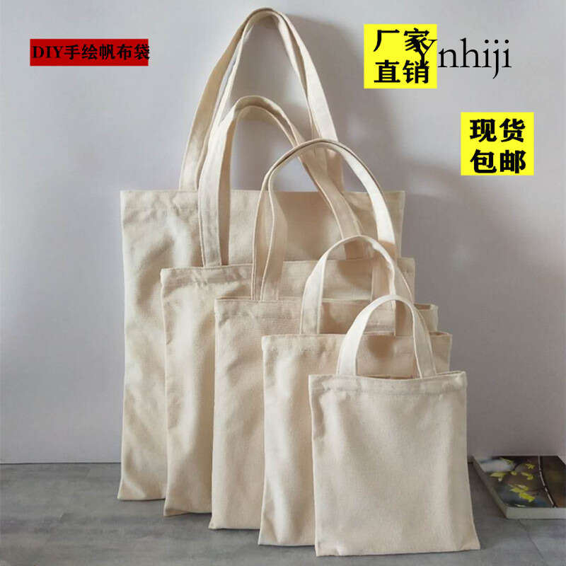 DIY Xách Cô Gái Vai Thân Thiện Với Môi Trường Mua Sắm Trống Tay Vẽ Canvas Ba Lô Cho Học Sinh Ynhiji-Vn