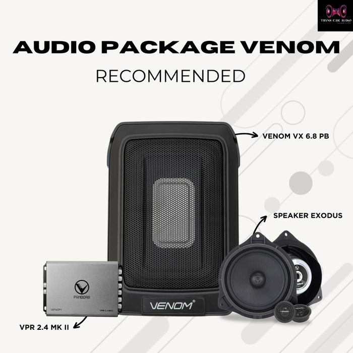 VENOM AUDIO PACKAGE MOBIL – SUBWOOFER VX 6.8 PB, PROCESSOR VPR 2.4 MK II, SPEAKER EXODUS, RECOMMENDED SOUND UPGRADE -KasihMurah shop01 Harga 10,590,000 rupiah*Gratis Ongkir