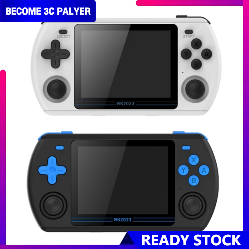 RK2023 Handheld Game Console With 3500mAh Rechargeable Battery 3.5 Inch IPS Screen Nostalgic Game Console 3D Joystick Video Game Controller Ideal Gift For Kids ราคา 4,019 บาท*ส่งฟรี