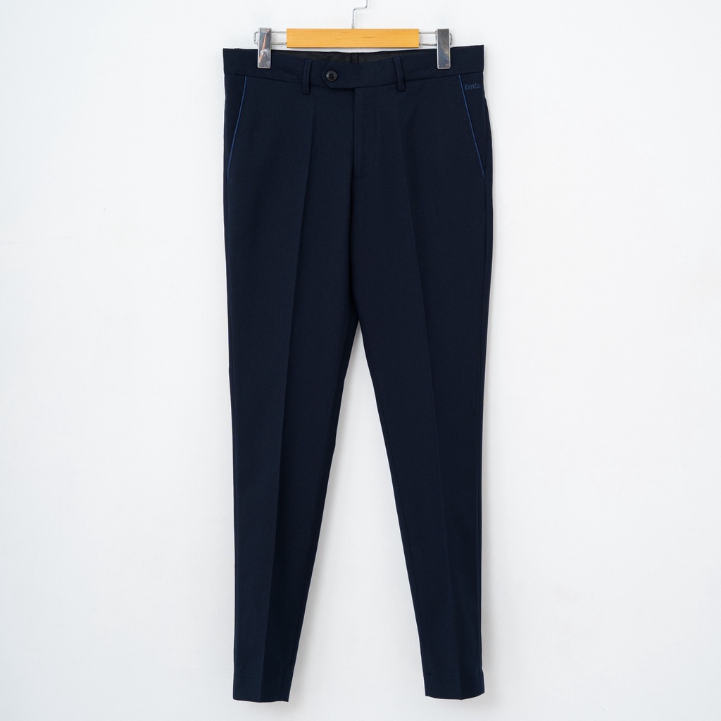Quần tây nam màu xanh đen form slimfit tôn dáng KENTA QTA0041