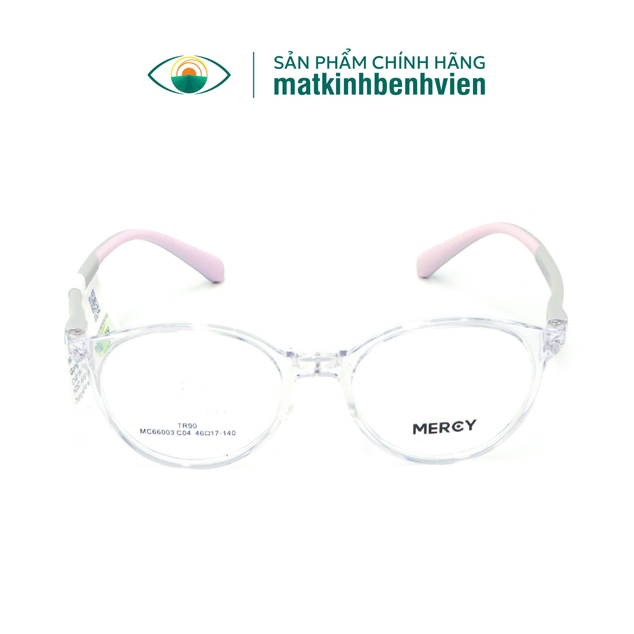 Gọng Kính Trẻ Em MERCY Nhựa Dáng Oval 66003