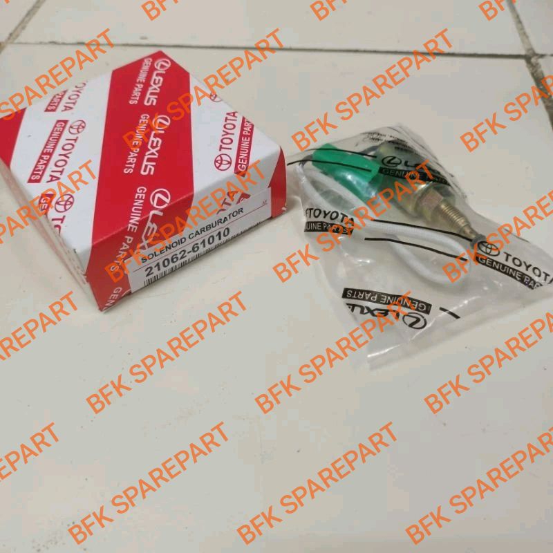 Selenoid Karburator Switch Carburator Toyota Kijang 4K Doyok KF20 S75 S88 S89 Harga 75,000 rupiah*Gratis Ongkir