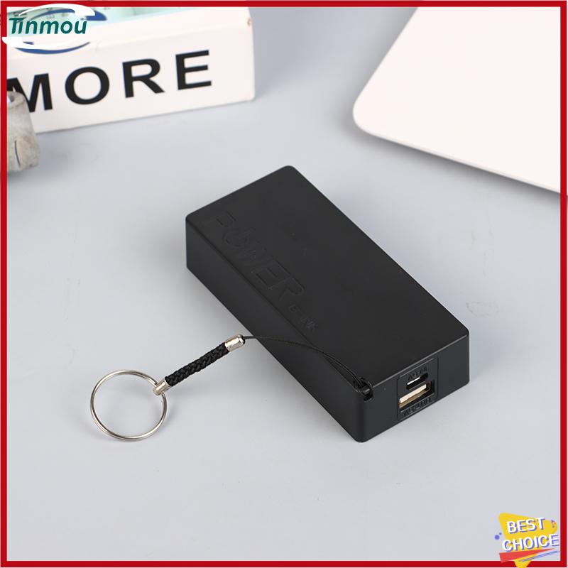 【Tinmou】🌟🌟【Hot Sale】🎈 Điện thoại di động ngân hàng sạc pin gói cho trường hợp tự làm hộp Protable đầy màu sắc stroage hộp - 2