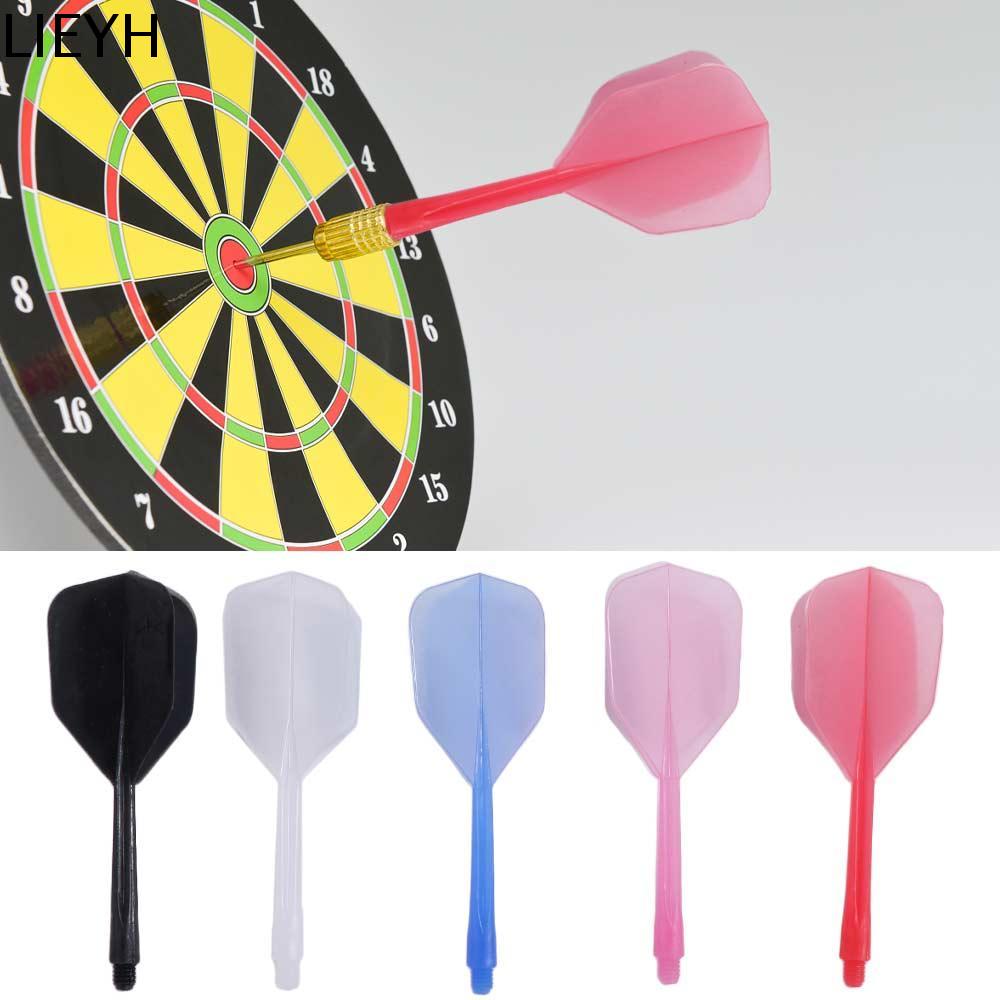 LIEYH 3PCS 2ba Đuôi phi tiêu Chống rơi Trục nhựa Phi Tiêu chuyến bay Đồ chơi ném Mềm Chuyến bay phi tiêu