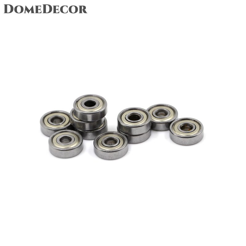 DomeDecor 10PC 625zz thu nhỏ Mô hình cao su kín kim loại lá chắn Metric Radial Ball bearing