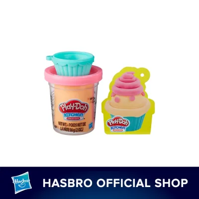 [Hasbro] Play-Doh Mini Creations Cupcake Set with 1 Can of 2 Non-Toxic Play-Doh Colors
