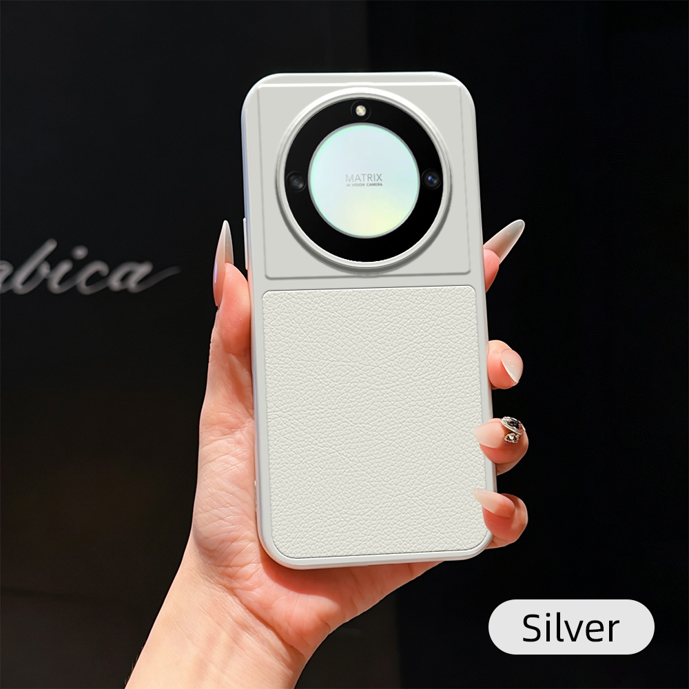 Luxury Lychee Leather Shockproof Phone Case For Honor X9A Magic 5 Lite Instantly Turn Full Bumper Matte Cover - Image 2