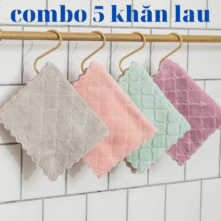 Combo khăn lau đa năng siêu thấm nước