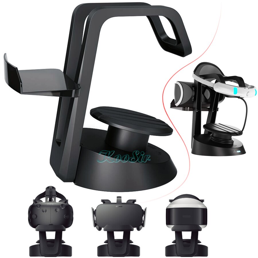 PS4 VR Headset Display Stand PSVR Showcase Storage Mount Holder Base for SONY PlayStation 4 VR,Oculus GO/Rift,HTC VIVE Rack ราคา 464 บาท*ส่งฟรี