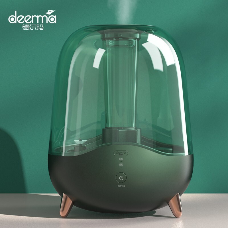 Deerma DEM-F329 /F329 Humidifier/ 5L High Capacity/ Transparent Water Tank/ 3-PIN SG Plug with Safety Mark Singapore